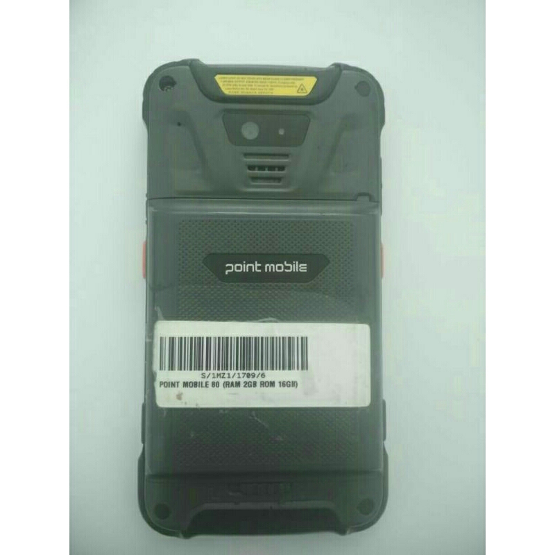 Point' Mobile PM-80 scan Barcode PDA,Minus TC retak berfungsi Normal