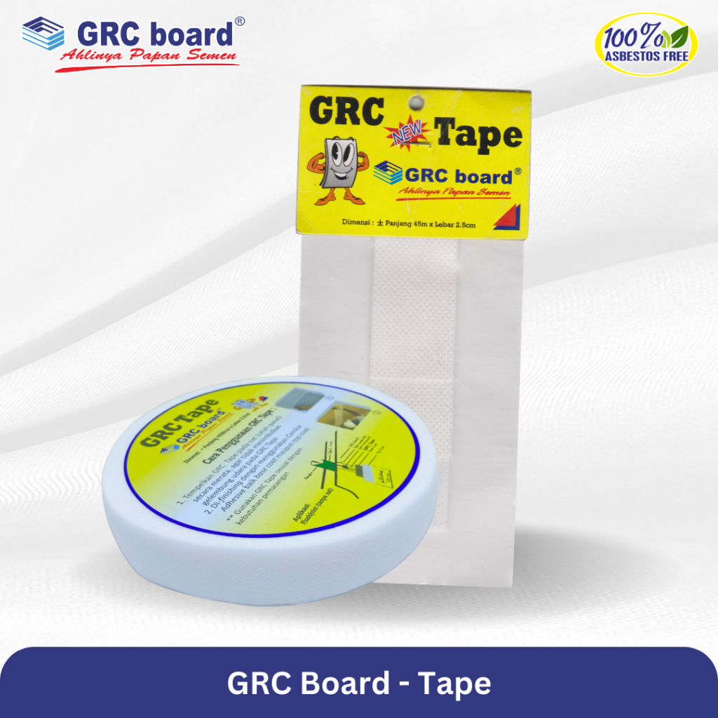 GRC Board 1 roll Lakban Kain Kasa Kompon Compound GRC - GRC tape