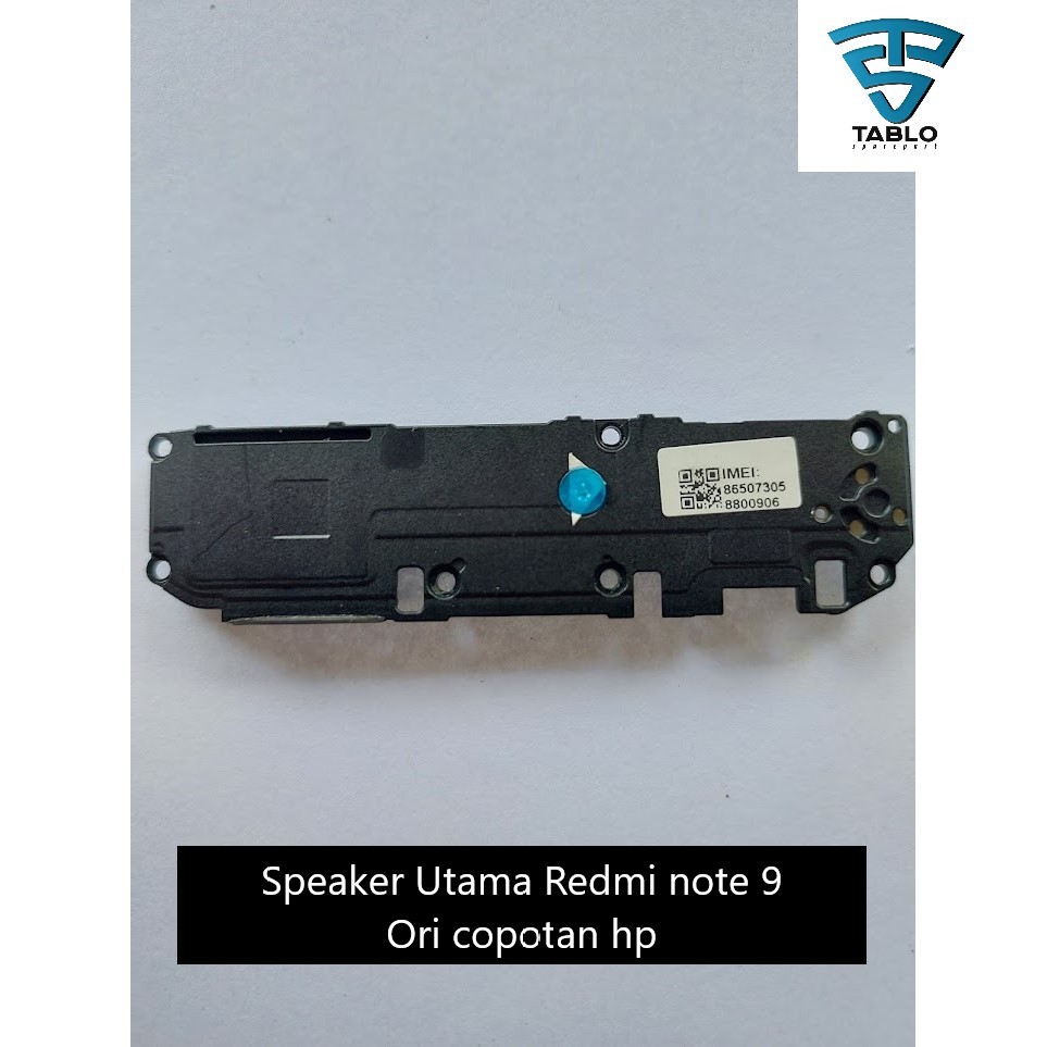 Speaker utama bawah xiaomi redmi note 9 ori copotan hp