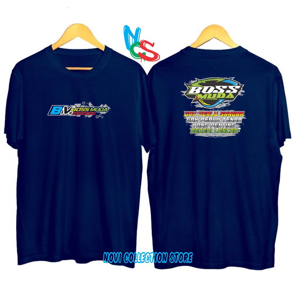 kaos boss muda / 517 / kaos pria / kaos wanita