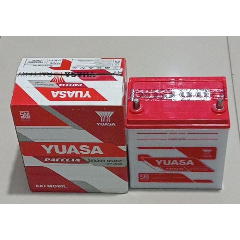 Aki Yuasa ( Aki Basah) 36B20R-NS40Z.12V 35Ah.