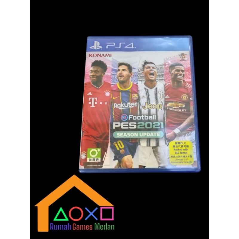 BD/KASET PS4 PES 21 REG3 LIMITED EDITION + OPTION FILE TERBARU