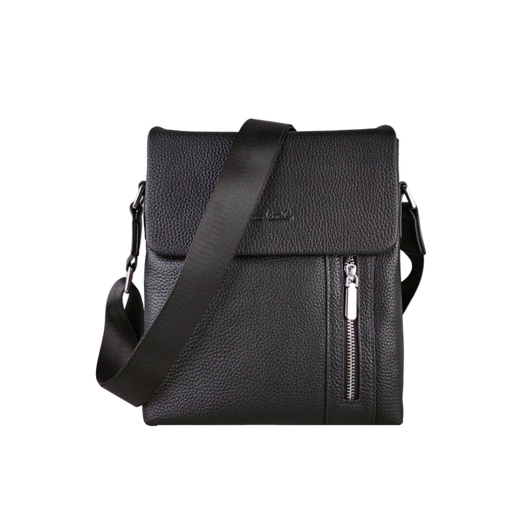 Pierre Cardin Tas Selempang Messenger Sling Bag Body Bag Formal Kerja Travel Casual 0112829201BLA