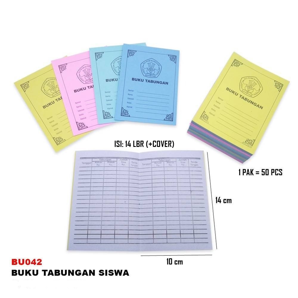 

Buku Tabungan Siswa (1 pack isi 50pcs)