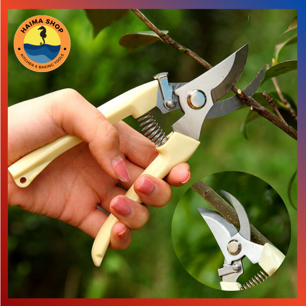 Gunting Dahan Ranting Berkebun Bertaman Gunting Tajam Tanaman / Peralatan Berkebun
