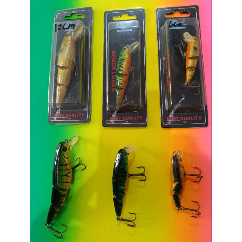 LURE IKAN PATAH BENTUK IKAN HIDUP