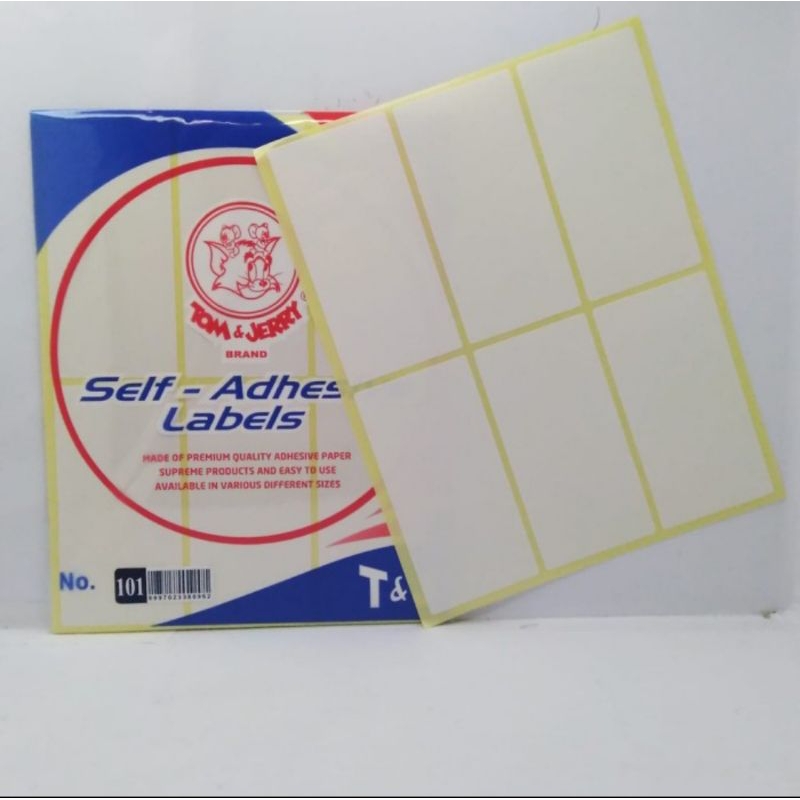 

Cetak label 101 untuk alamat surat