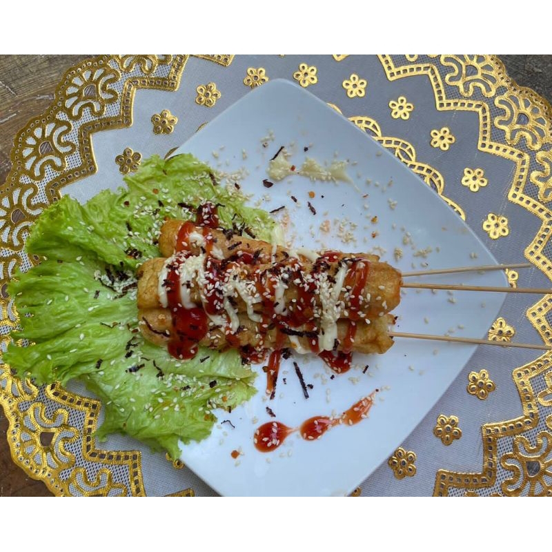 

SOSTEL SOSIS TELUR TOPING SAUS & MAYO