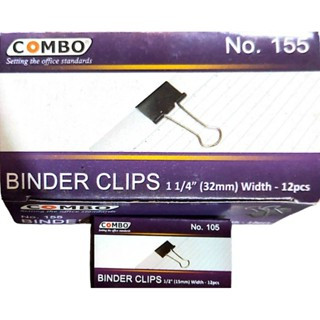 

Binder Clip Penjepit Kertas Combo ( pak )