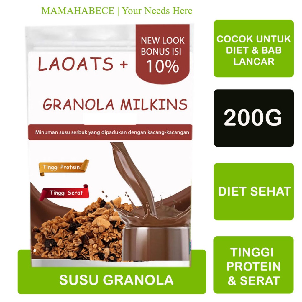 

Granola Bites Milk Laoats (200G)