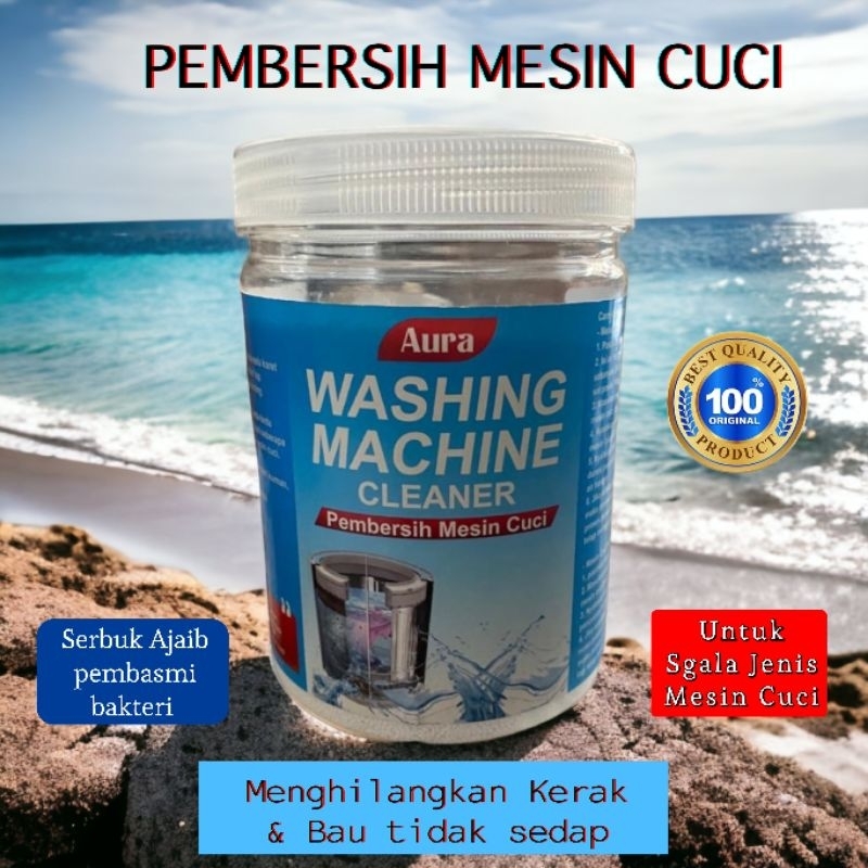 Serbuk Ajaib Pembersih Mesin Cuci 500 Gram| Washing Machine Cleaner | Bubuk Perawatan Mesin Cuci 1 T