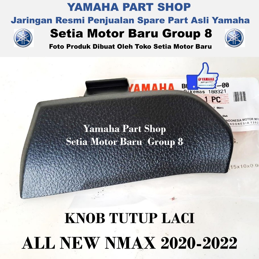 Cover Knob Tutup Laci All New Nmax N Max Asli Yamaha