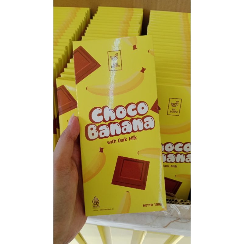 

Choco Banana | Cokelat Bali | Dark Choco Bali (100gr)