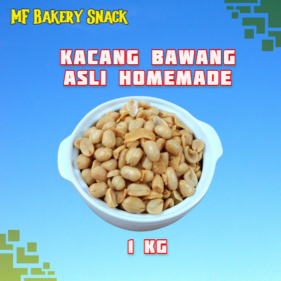 

Kacang Bawang Super Gurih Asin Homemade 1 kg