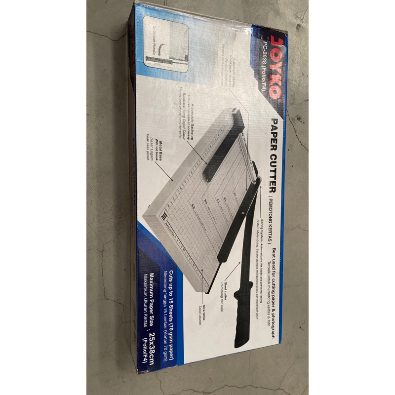

JOYKO PAPER CUTTER PC 2638