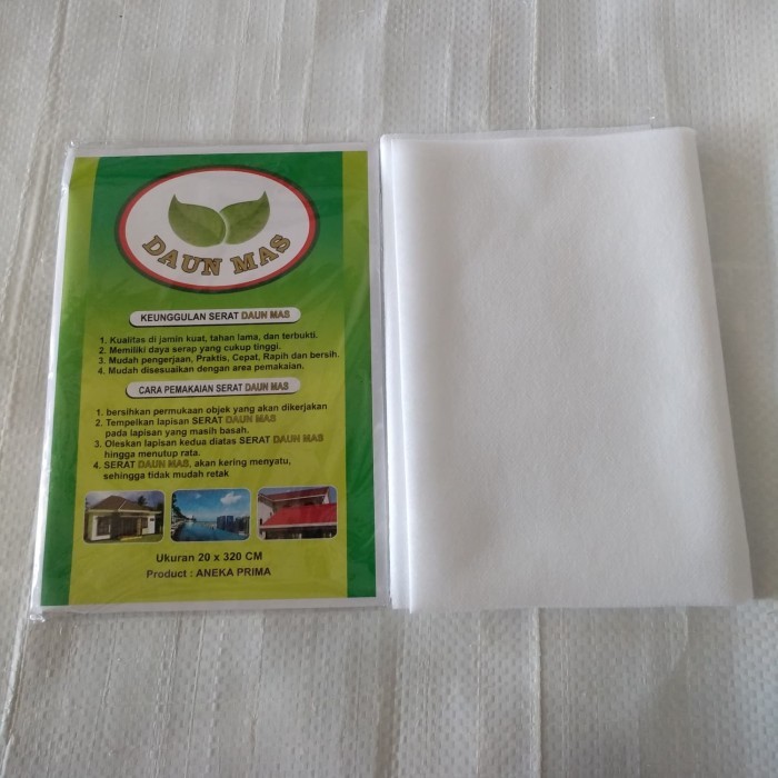 Serat Fiber Tisu/Serat Aquaproof Daun Mas