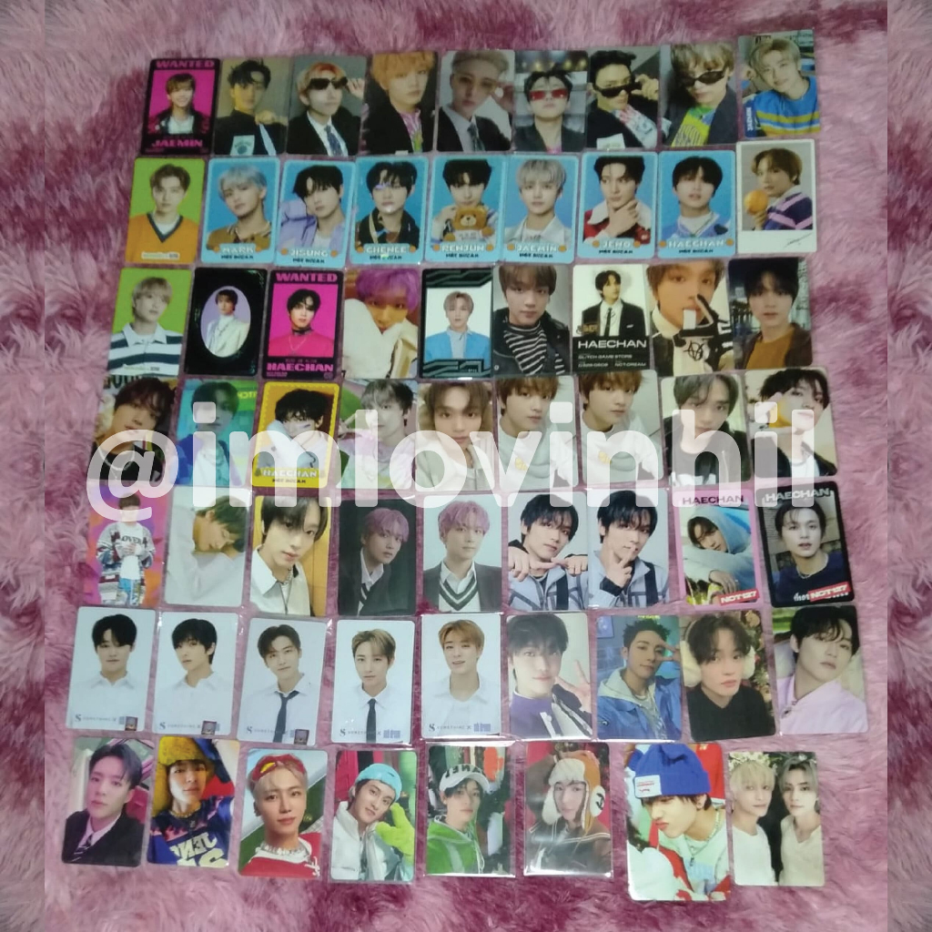Part 1 OFFICIAL PHOTOCARD AAB HAECHAN NCT DREAM 127 AGENT CANDY BFE HELLO FUTURE BEATBOX GLITCH MODE