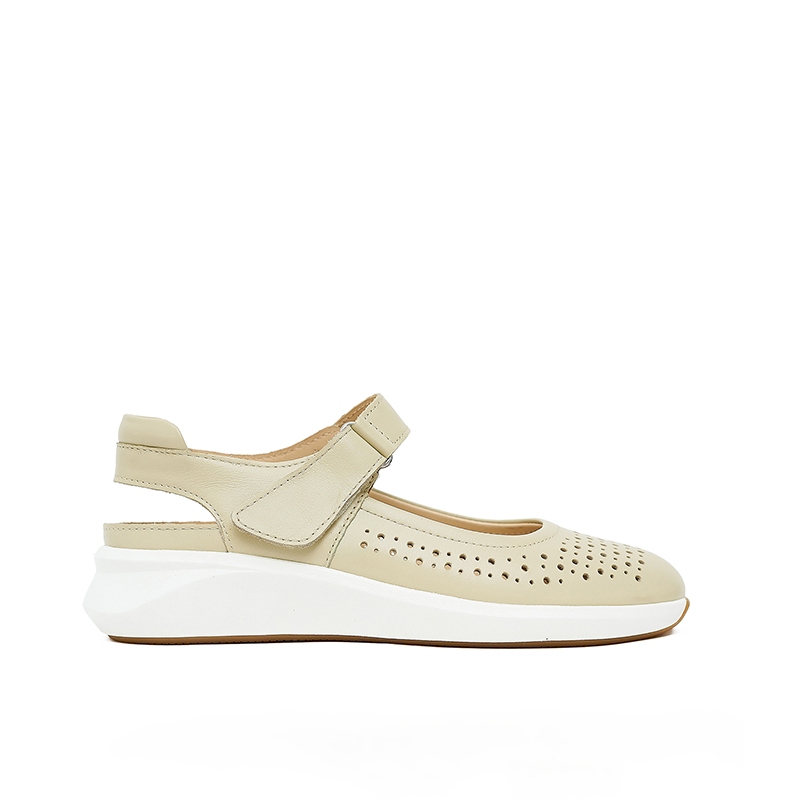 Sepatu Sandal Wanita Casual Gino Mariani Finia Beige