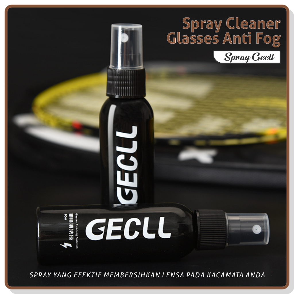 La Chapella - Cairan Pembersih Biasa Anti Fog Spray Lensa/Kacamata/hp/Kamera/Jam Tangan Cleaner Spray Termurah Free Lap P007 P010-2