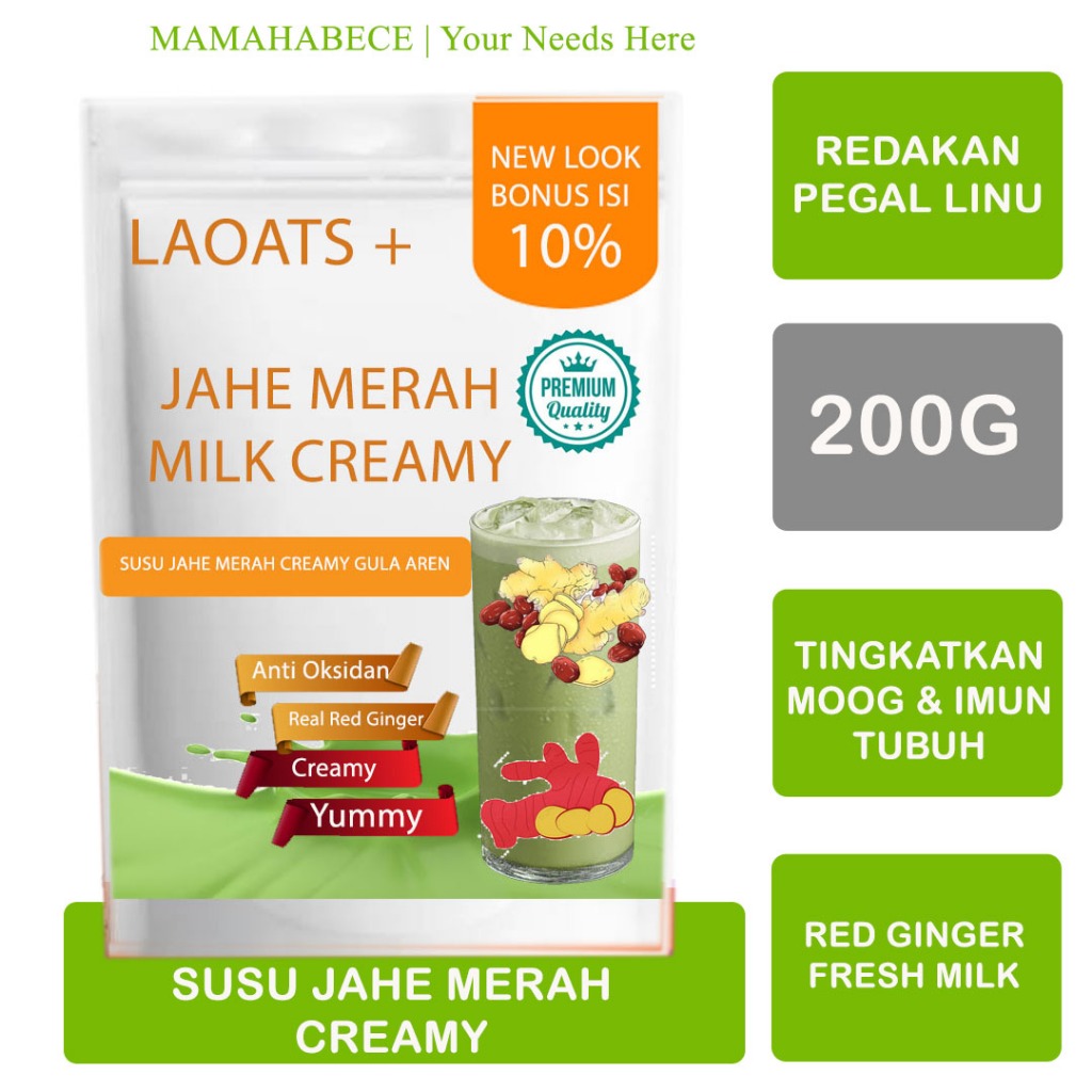 

Jahe Merah Bubuk Minuman Diet Gula Aren Penurun Berat Badan Pelangsing Badan Laoats (200G)