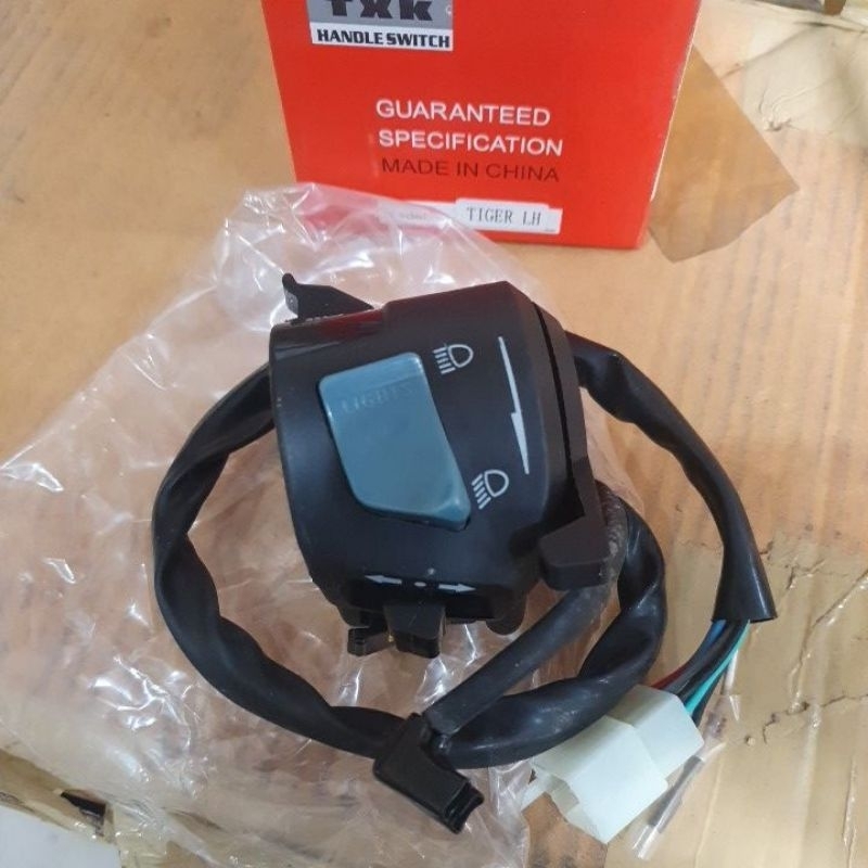 SAKLAR KIRI MOTOR TIGER HANDLE SWITCH HOLDER TIGER L/H