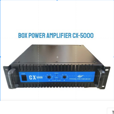 BOX STEREO POWER AMPLIFIER CX-5000