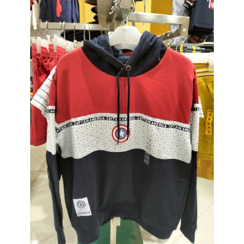 Marvel Baju Hoodie Jacket Anak Laki Laki Original 4-14th New