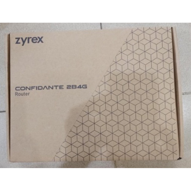 PRODUK BERKUALITAS ZYREX ROUTER (2B4G) Interfaces : 2 x RJ45 Gigabit Port , 1 x WAN Port, 1 x