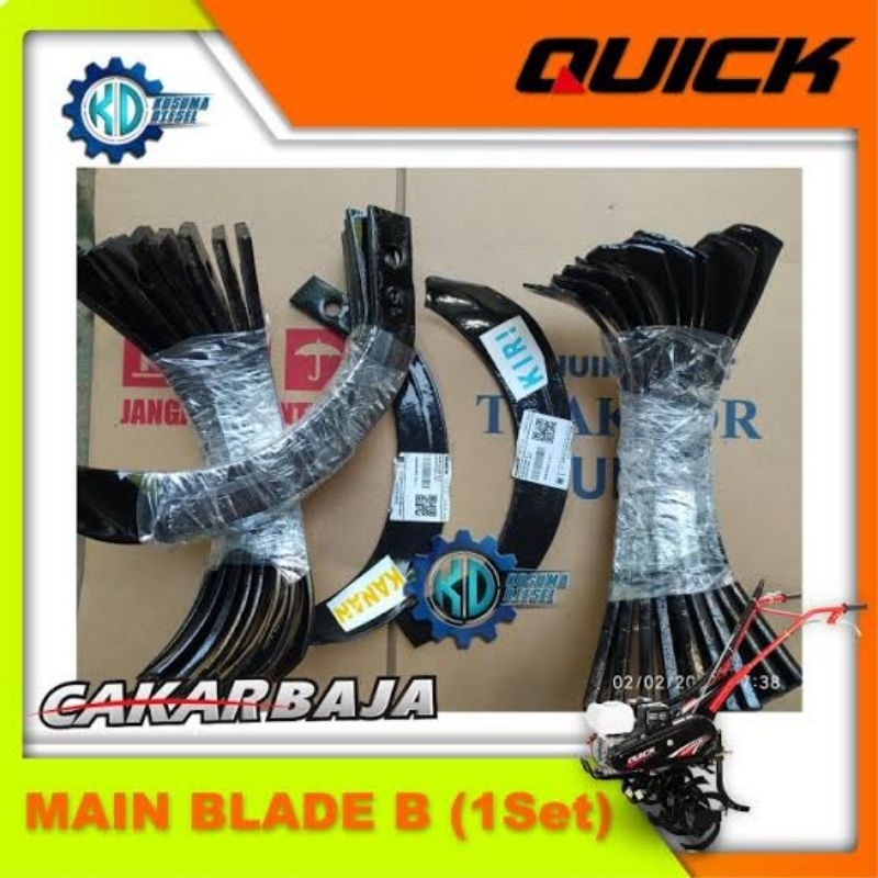 ROTARY BLADE B CAKAR BAJA 1 SET - 18 PCS ORIGINAL CAKAR BAJA QUICK