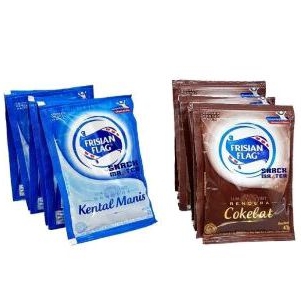 

Frisian Flag Susu kental manis sachetBerat 40gr per sachet