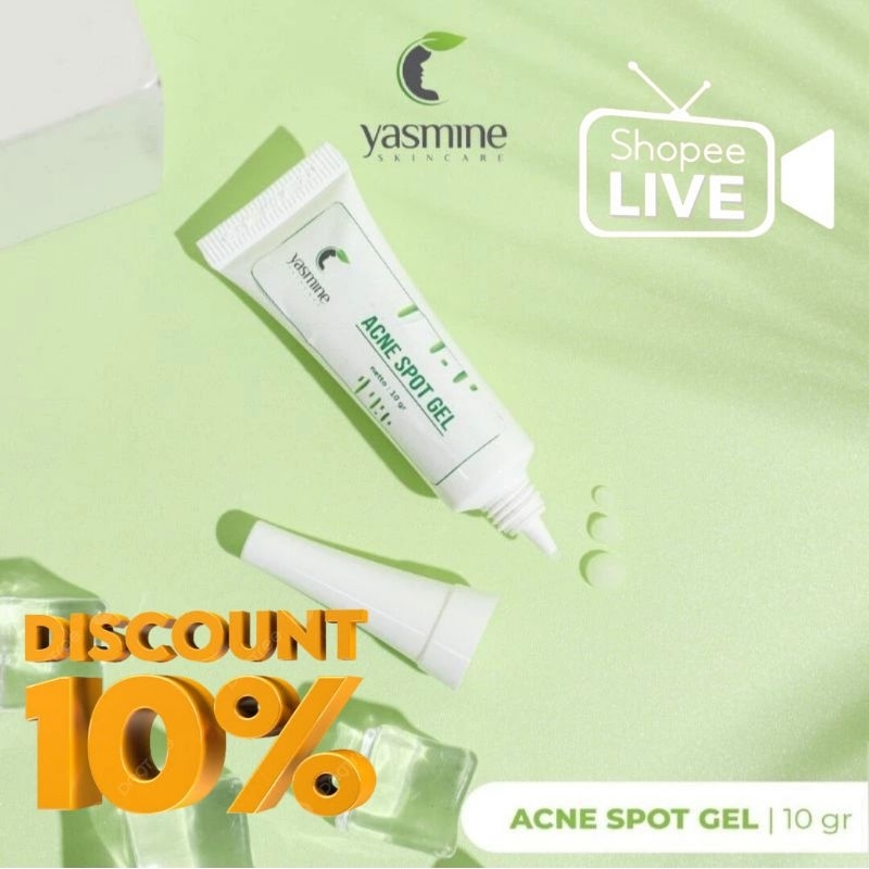 YASMINE SKINCARE> ACNE SPOT GEL>TOTOL JERAWAT AMPUH