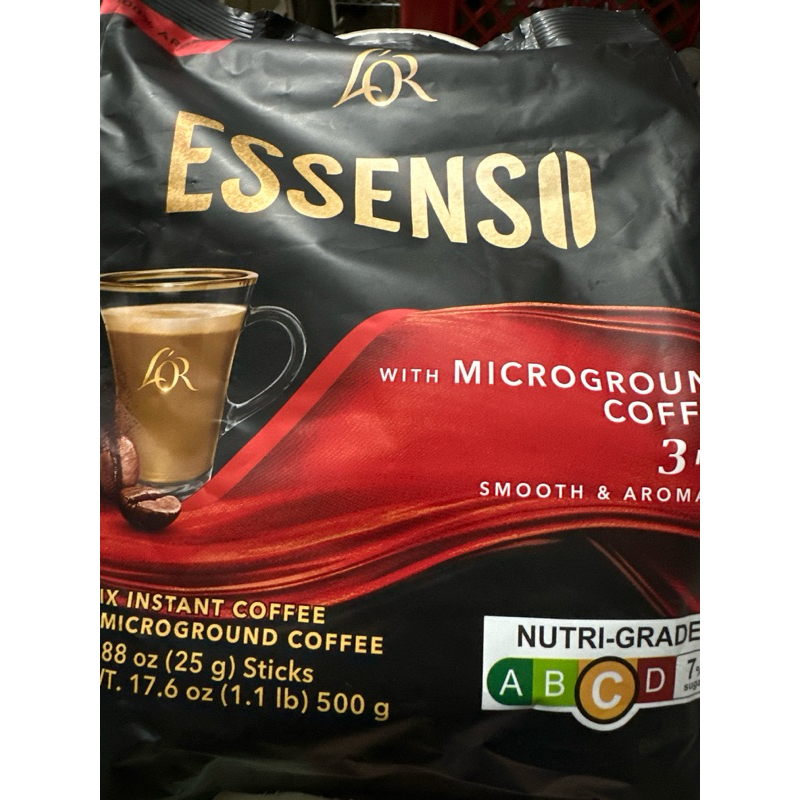 

L’art du cafe ESSENSO 3in1 premix (20 sticks @25g)