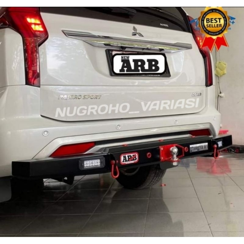BUMPER MOBIL MODEL OFFROAD CASTEM+LED KNOW DOWN TOWING PENGAMAN