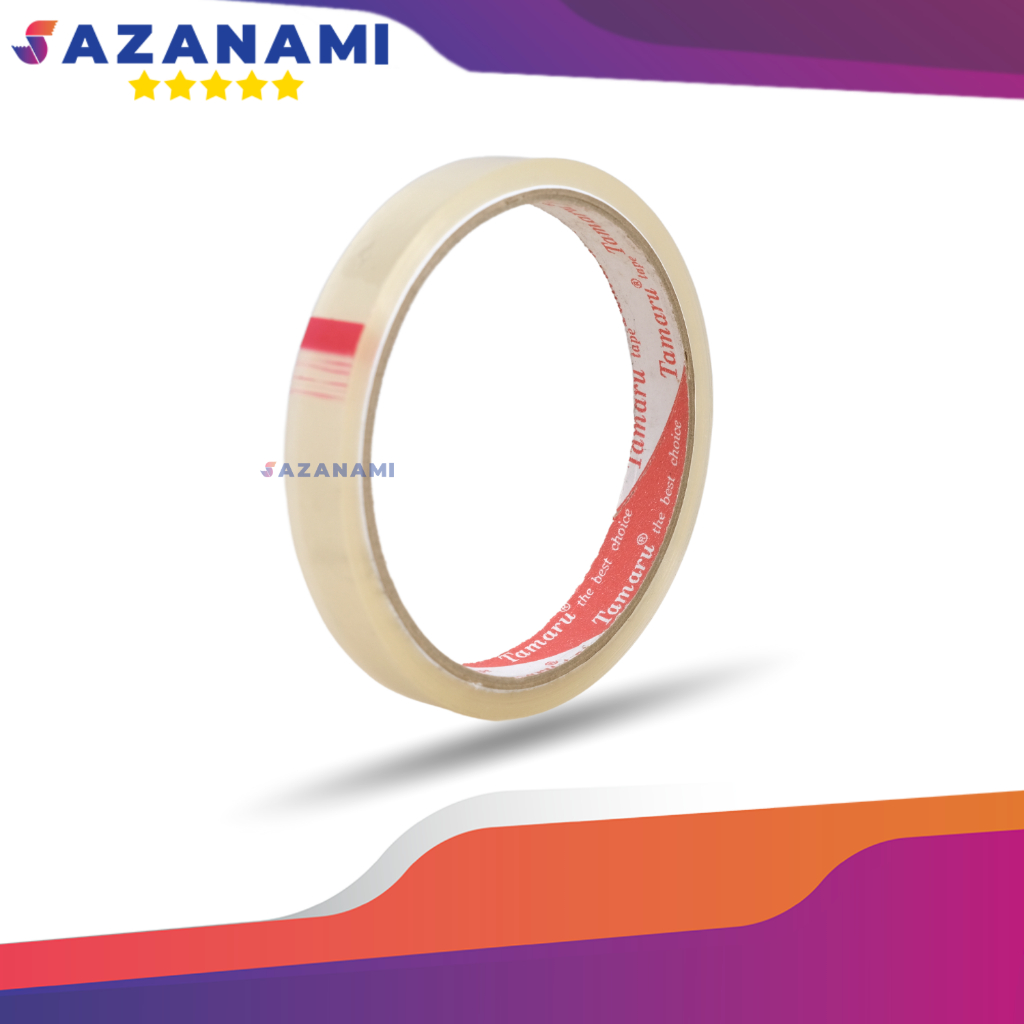 

ISOLASI BENING 12MM X 40Y LAKBAN BENING TAMARU 12MM X 40Y - 1 ROLL