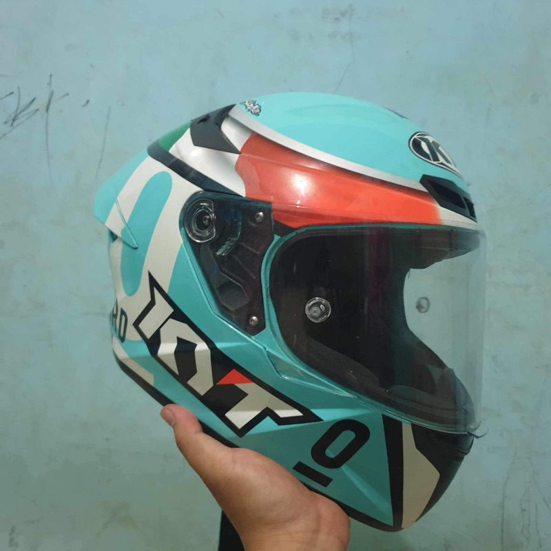 KYT TT COURSE DALLAPORTA LEOPARD BEKAS TERMURAH