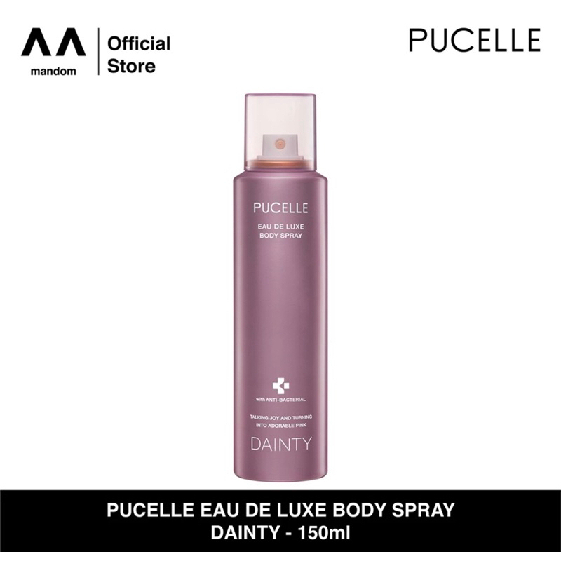 Pucelle eau de luxe body Spray DAINTY 150 ml