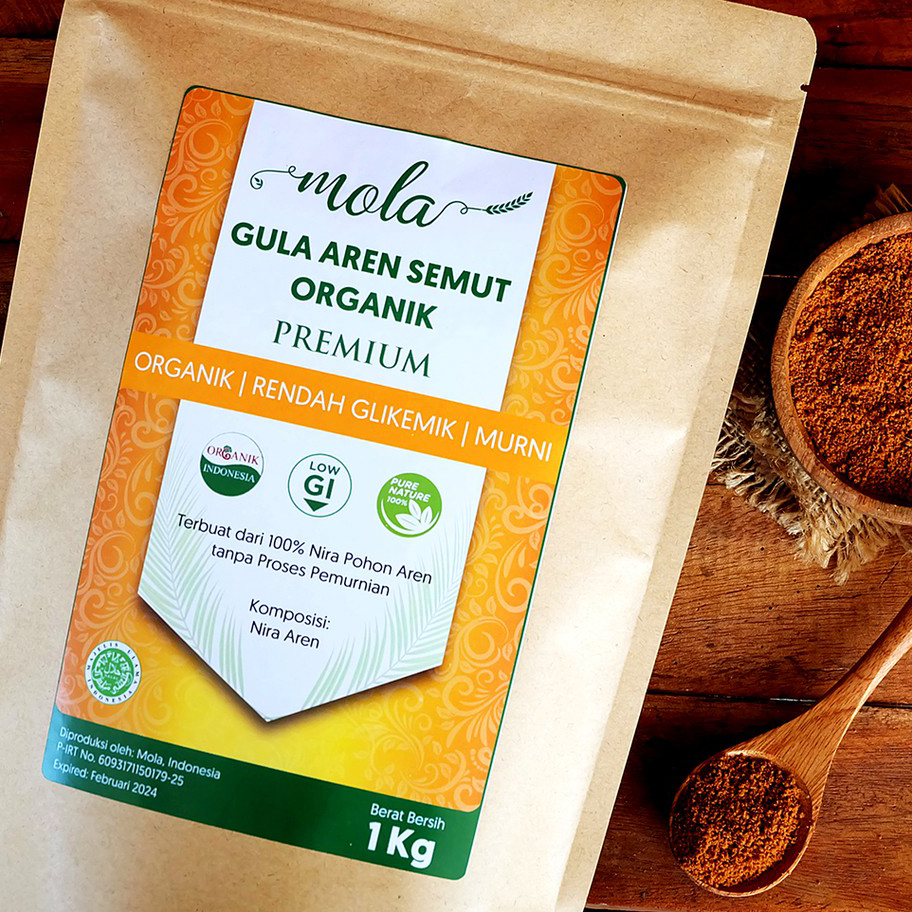 

★★★★★ Gula Aren Semut Organik 1 Kg Premium Ready