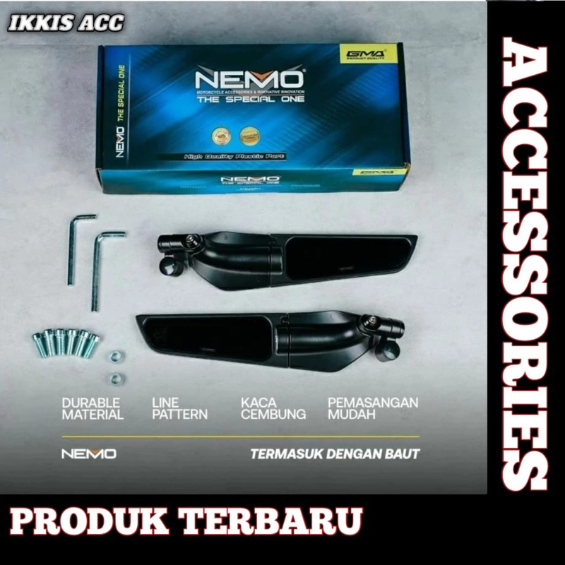 SPION WINGLET NEMO 1367B-6 BIG JUMBO SEMUA MOTOR