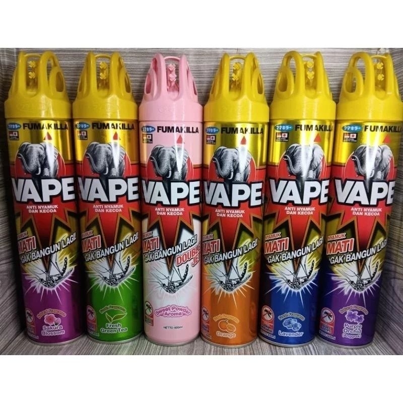 Fumakilla vape spray 600ml - vape racun serangga spray 600ml