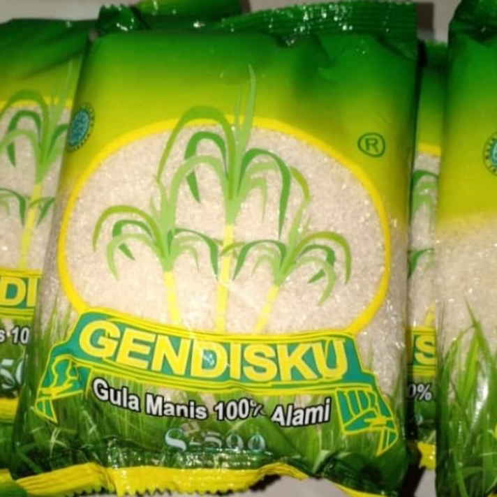 

➞✸✿ GENDISKU GULA PASIR -500 GRAM READY STOCK