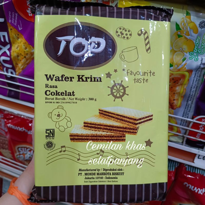 

Top wafer krim 4rasa 300g