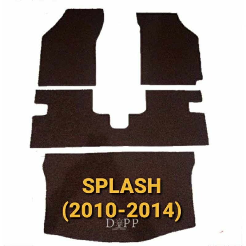 Karpet Mobil Suzuki Splash 2010-2014 Karpet Mie Bihun Karet Mobil Splash