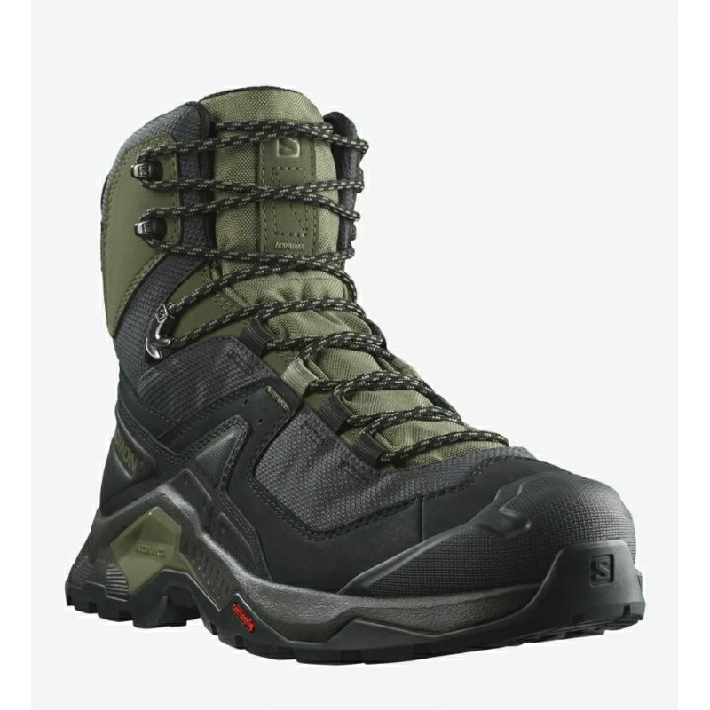 SEPATU GUNUNG HIKING TREKKING TRAVELLING MILITERY BOOTS SHOES WATERPROOF ORIGINAL SALOMON QUEST ELEM