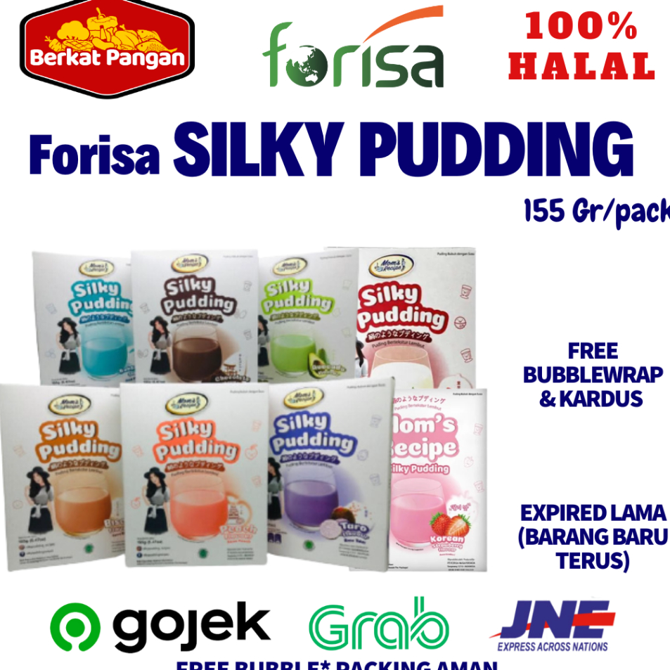 

Kirim Langsung FORISA Silky Pudding 155 gr