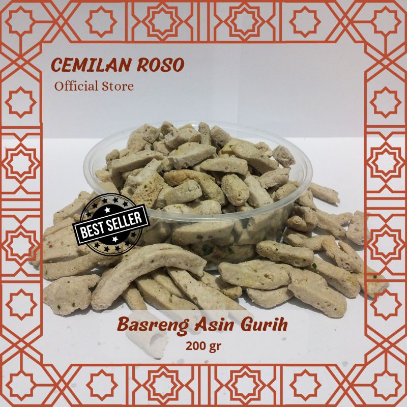 

Basreng, Baso Goreng Original, Asin dan Gurih 200 Gr