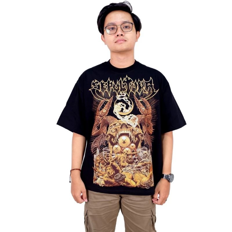 SEPULTURA THE MAKING OF ARISE KAOS OVERSIZE