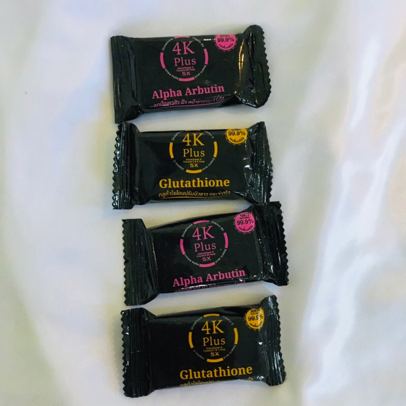 Ready Stock 4K Plus Mini Soap Original Thailand-Travel Size-Trial Size