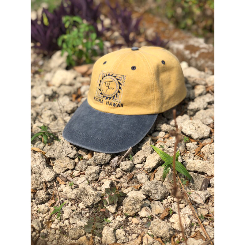 Two Tone Cap | KONA HAWAII ISLAND | Topi Dua Warna | Topi Vintage | Twotone Cap Usa | KONA HAWAII