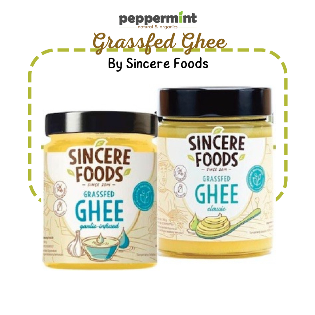 

Sincere Foods Ghee Butter Classic / Garlic Infused (250 gr)