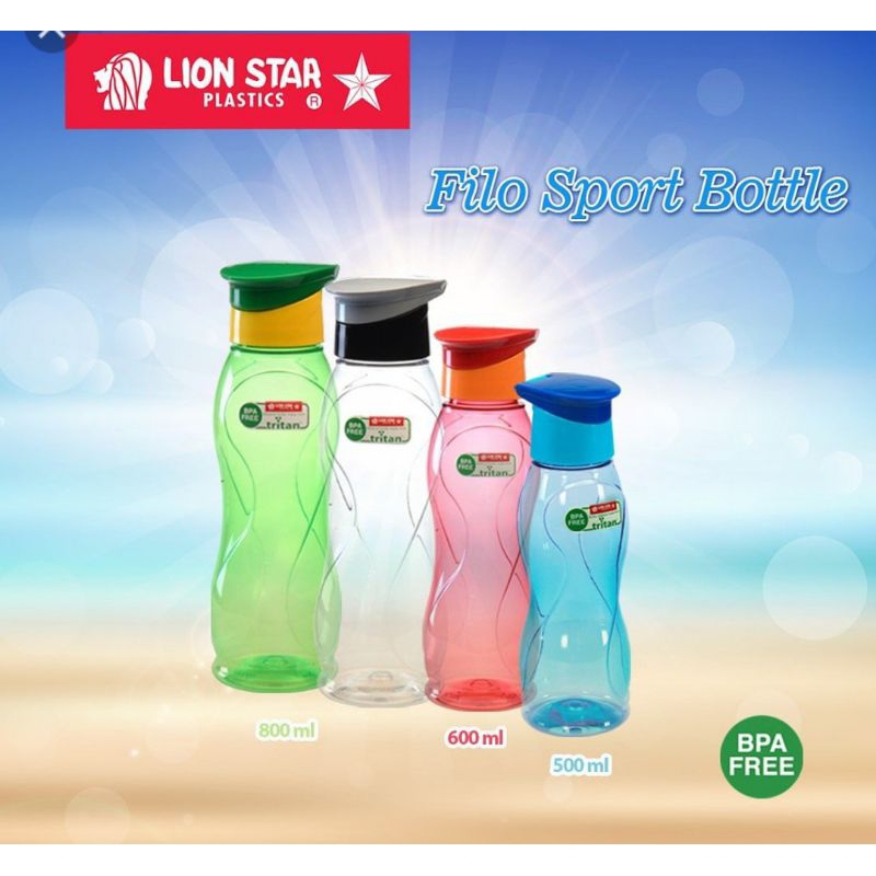 Lion star botol minum tritan 1000 ml
